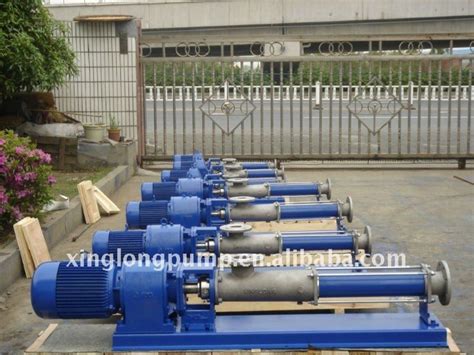 Factory Low Price Mini Micro Mono Sludge Eccentric Helical Single Screw