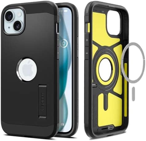 Spigen Coque Magn Tique Pour Iphone Antichoc Avec B Quille Tough