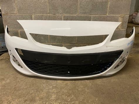 Vauxhall Astra J Front Bumper Genuine In Allerton