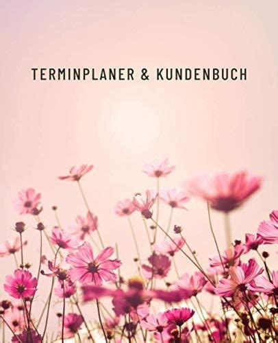 Terminplaner Kundenbuch Rosa Alphabetisch Geordnete Kundendaten