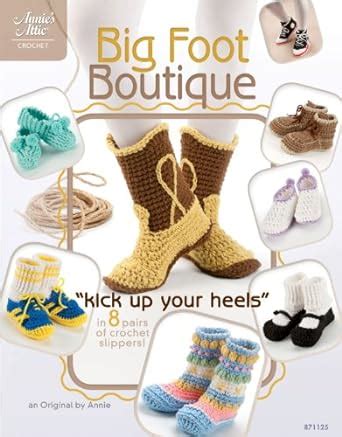 Big Foot Boutique Kick Up Your Heels In 8 Pairs Of Crochet Slippers