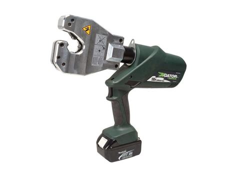 Greenlee Ek Atcl Quad Point Battery Powered Crimping Tool Open