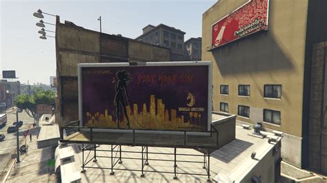 Vanilla Unicorn Billboard Ad Gta Mods