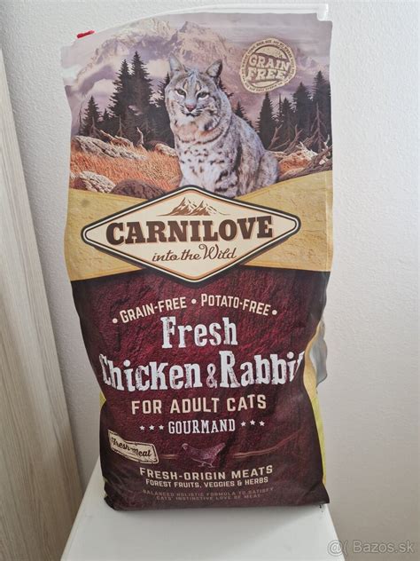 Carnilove Fresh Chicken Rabbit Gourmand for Adult cats 6 k Banská