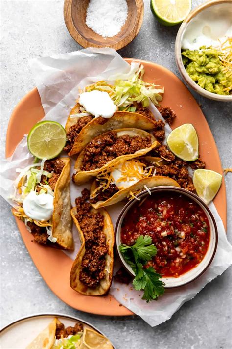 Best Ground Beef Taco Recipe House Of Yumm