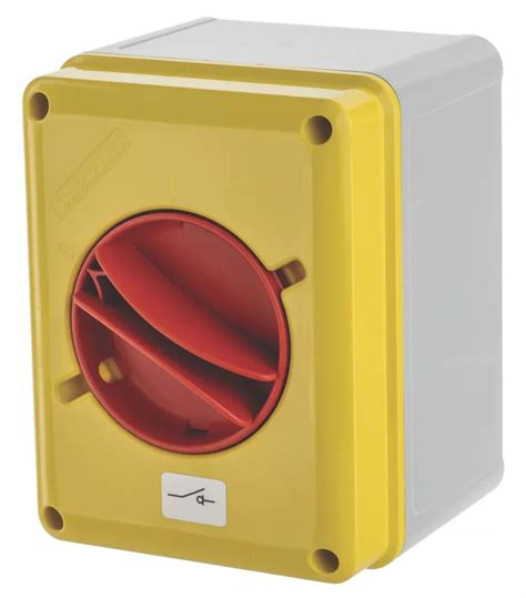 Lewden A Pole Rotary Isolator Switch No Screwfix