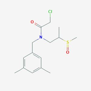 2 Chloro N 3 5 Dimethylphenyl Methyl N 2 Methylsulfinylpropyl