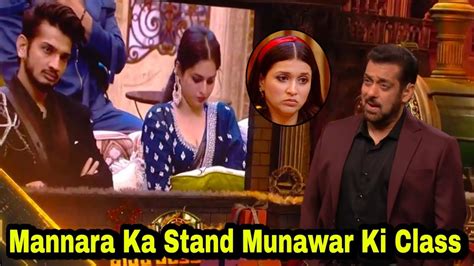 Mannara Chopra का लिया Stand Munawar Faruqui की लगाई Salman Khan ने