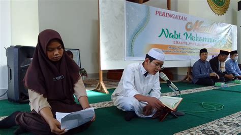 Sman Mempawah Mengadakan Maulid Nabi Muhammad Saw Di Masjid Sabilul