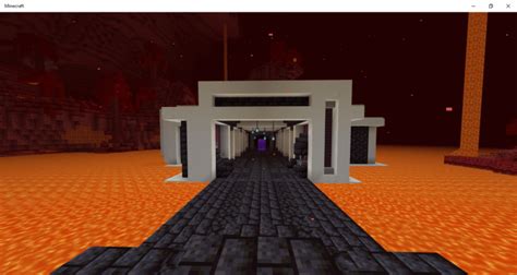 1 16 Nether Base Minecraft Pe Maps