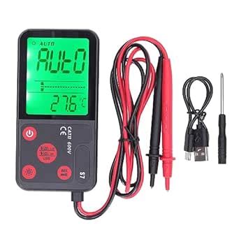 Hilitand 3 5in Digital Multimeter 6000 Counts Voltmeter Auto