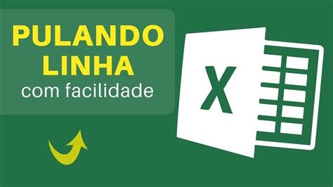 Como QUEBRAR LINHA no Excel e Escrever Tudo na Mesma Célula YouTube