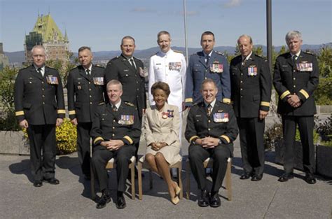 The Governor General Of Canada Photos Armed Forces Council