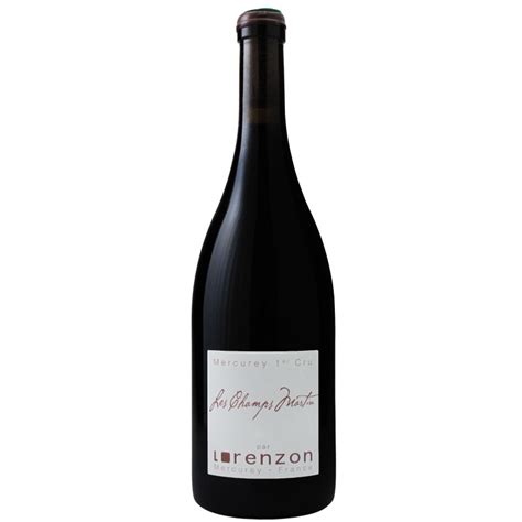 Mercurey Les Champs Martin Rouge 2020 Domaine Lorenzon