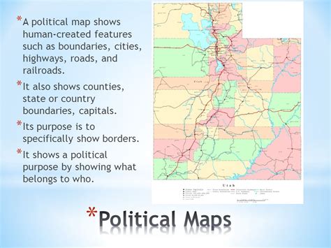 What Is The Purpose Of A Political Map Map Vector