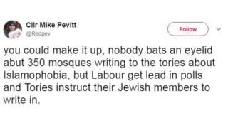 Salford Labour Councillor Warned Over Anti Semitism Tweet Bbc News