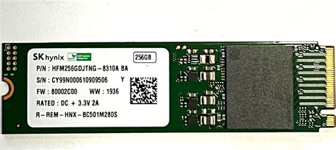 Gb Sk Hynix Hfm Gdjtng A Pcie Gen Nvme M Gb S Ssd