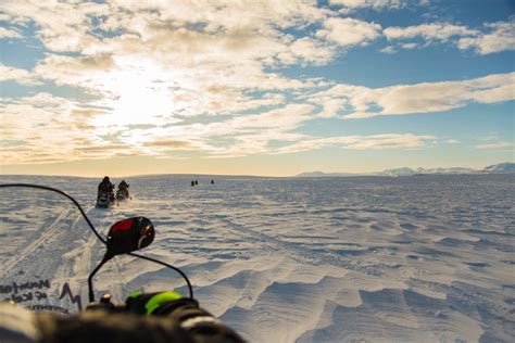 Snowmobile on Langjökull | Into the Glacier