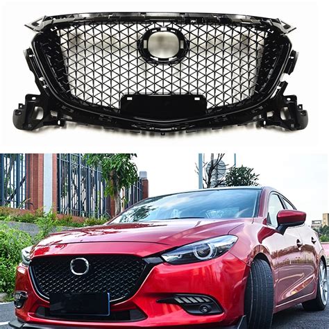 Rejilla Delantera De Carreras Para Coche Mazda 3 Axela Cubierta De