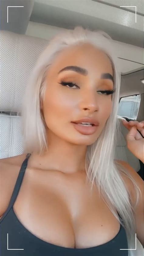 Skinny Blonde Pia Mia Totally Looks Like A Sex Doll Come To Life The