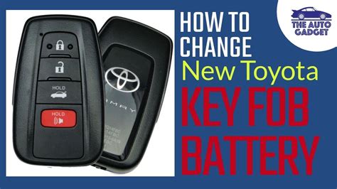 How To Replace A Toyota Key Battery Replace Battery In Toyot