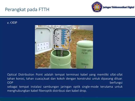 Pengetahuan Dasar Jaringan Ftth Fiber To The Home Ppt