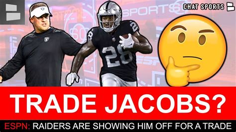 Josh Jacobs Trade Las Vegas Raiders Rumors From Espn Nfl Insider After