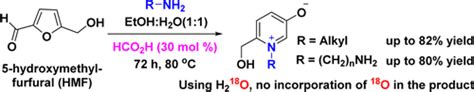 从生物质衍生的5 羟甲基糠醛中有机催化一步合成官能化的 N 烷基 吡啶鎓盐organic Letters X Mol