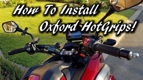 How To Install Heated Grips On A Motorcycle YouTube