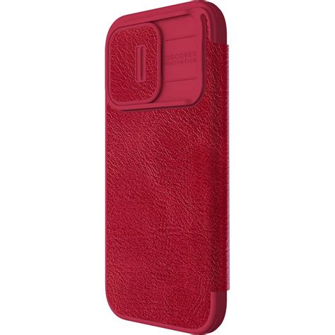 Etui Nillkin Qin Pro Leather Z Klapk Do Iphone Pro Max Czerwone