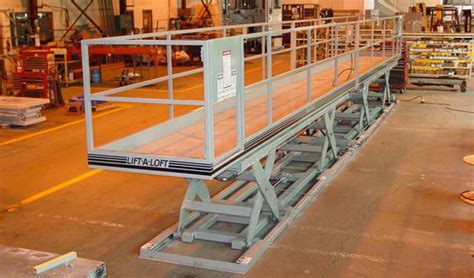 Working Lifting Platform Ms Lift A Loft Corporation Scissor