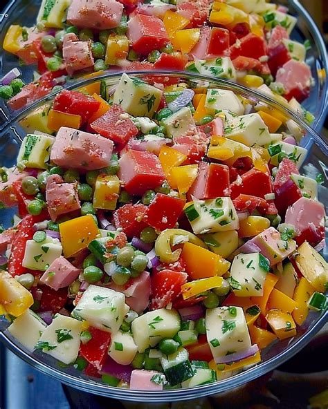 Paprika Gouda Salat In Minuten Gezaubert Alte Oma Rezepte