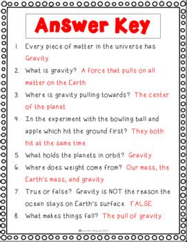 Bill Nye Gravity Movie Guide by Endeavors in Education | TpT