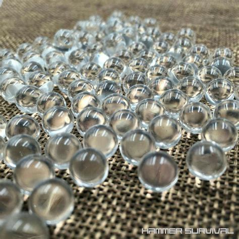 6mm 10mm Glass Balls 100 Hammer Survival