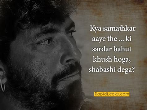 Amjad Khan Dialogues of Sholay Film - Gabbar Singh Dialogues