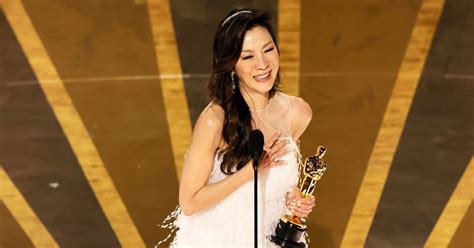 Michelle Yeoh Wins Best Actress Makes Oscars History Time