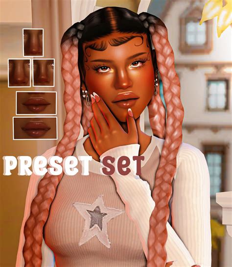 Preset Set Chewybutterfly Sims 4 Tsr Sims 4 Teen Sims 4 Body Mods