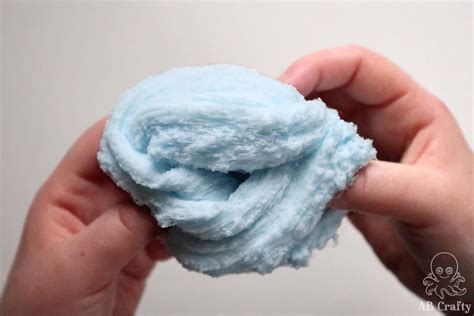 Cloud Slime How To Easily Make Fluffy Cloud Slime Ab Crafty