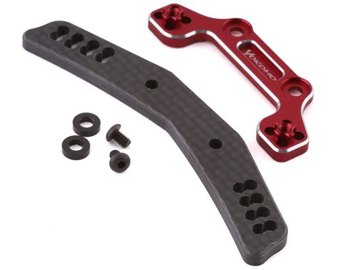 Yokomo YD 2 Graphite Aluminum Hybrid Front Shock Tower Red SN