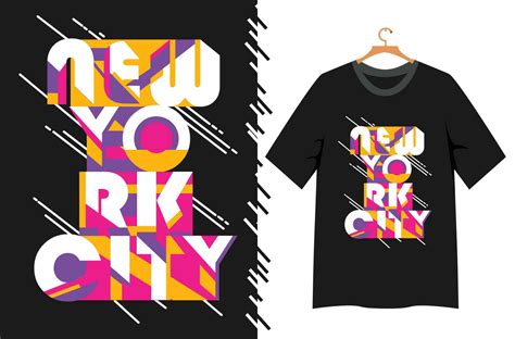 New York City T Shirt Design 24568553 Vector Art At Vecteezy