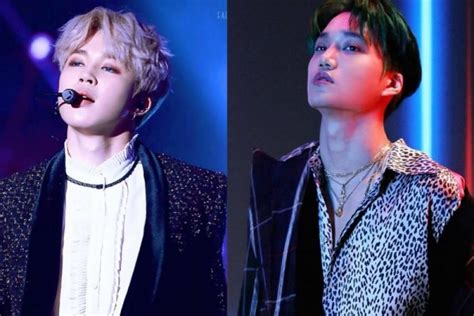 10 Adu Pesona Jimin Bts Dan Kai Exo Dengan Tatapan Tajam