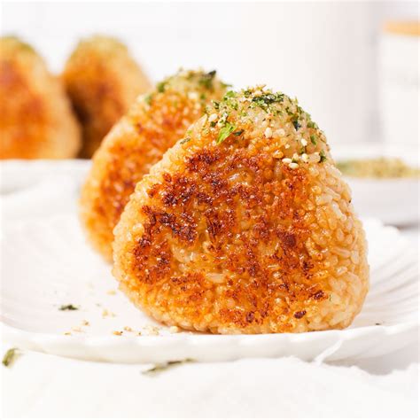 Yaki Onigiri Grilled Rice Balls Recipe Cart