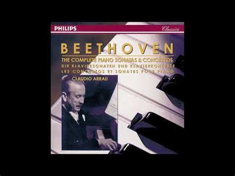 Claudio Arrau Beethoven Piano Sonata No 15 In D Major Op 28