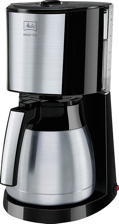 Amazon De Melitta Enjoy Top Therm Kaffeemaschine Mit Thermokanne Aus