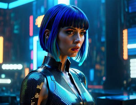 Blade Runner 2049 Holographic Girlfriend Ai Generated Artwork