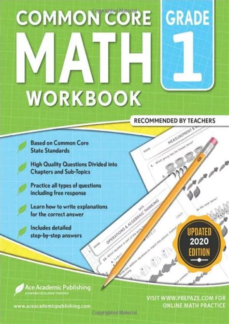 Ppt Pdf 1st Grade Math Workbook Common Core Math Workbook