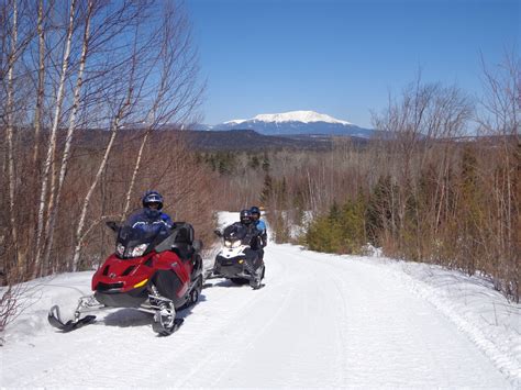 Snowmobiling in Millinocket Maine – SnowGoer pg. 32 Oct 2015 – Maine ...