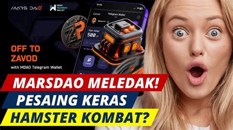 Pesaing Keras Hamster Kombat Meledak Marsdao Bagikan Token Zp Gratis