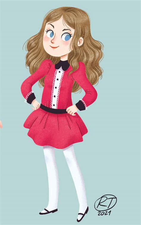 Veruca Salt by angeladoesart on DeviantArt