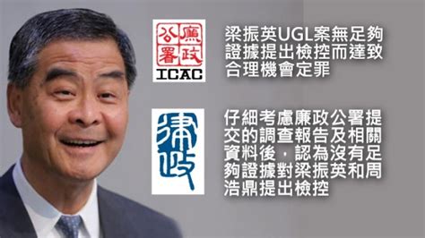 【ugl案】廉署完成調查 律政司：無足夠證據檢控梁振英 蘋果日報•聞庫